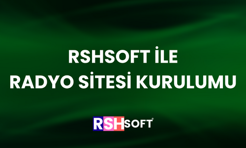 Radyo Sitesi Kurmak İstiyorum – Radyo Sitesi Kurulumu