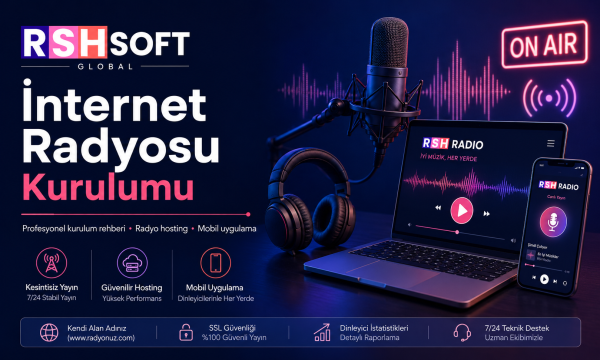 İnternet Radyosu Kurulumu Nasıl Yapılır? Profesyonel Web Radyo Kurulum Rehberi